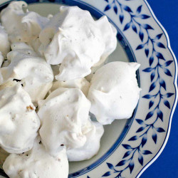 Pecan Meringue Cookies