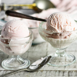 Rhubarb Ice Cream