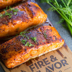 Cedar Plank Oven Salmon