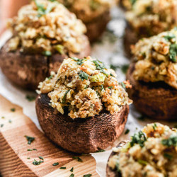 Sausage Stuffed Mushrooms
