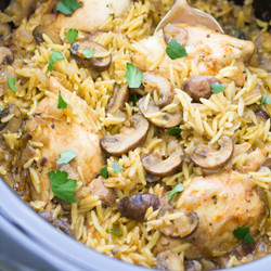 Crockpot Chicken And Mushrooms