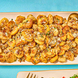 Caesar Roast Potatoes vego sides