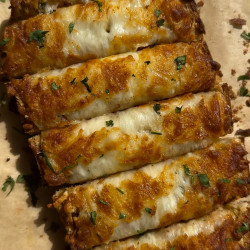 Spicy Harissa Garlic Bread