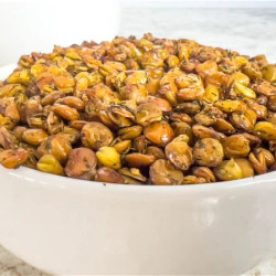 Crunchy Air-fried Lentils: Your New Favorite Snack