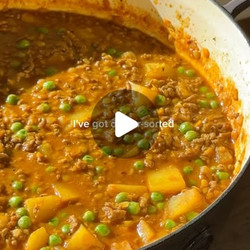Beef, Lentil &amp; Potato Curry