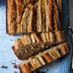 Moist Oat Flour Banana Bread (extra Easy)