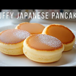 Fluffy Japanese Pancakes