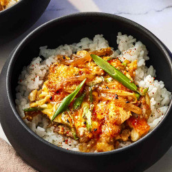 Oyakodon (chicken And Egg Rice Bowl)