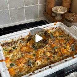Fall Vegetable And Italian Sausage Casserole