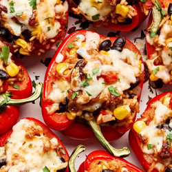 Vegetarian Stuffed Peppers