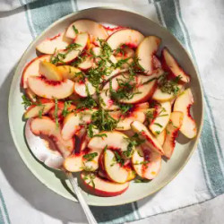 Green Peach Salad