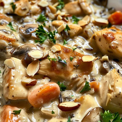 Chicken And Wild Rice Casserole