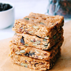 No Bake Peanut Butter Oaty Bars (vegan, Gluten &amp; Soy Free)