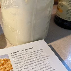 Vegan Mayonnaise (chickpea based)