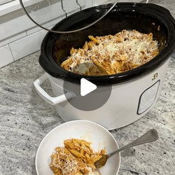 Crockpot Italian Chicken Pasta