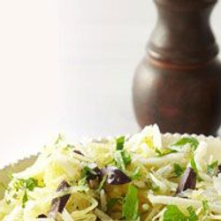 Spaghetti Squash With Olives And Pecorino