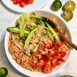 Easy Filipino Tuna Rice Bowl