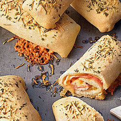 Gefüllte Pizzabrötchen Von Elixxa