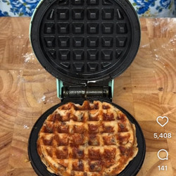 Protein Pocket Waffles