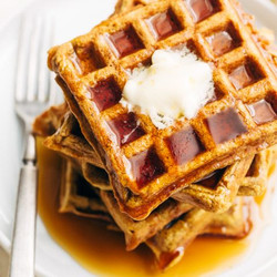 Buttermilk Pumpkin Waffles