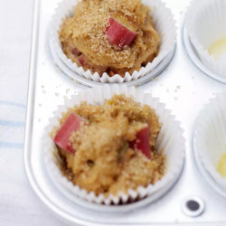 Delia's Rhubarb And Orange Muffins