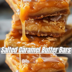 Salted Caramel Butter Bars