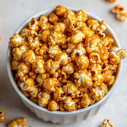 Easy Homemade Caramel Popcorn