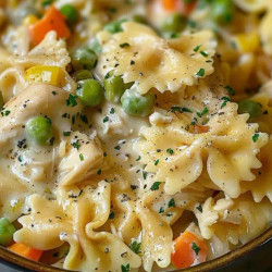 Chicken Pot Pie Pasta