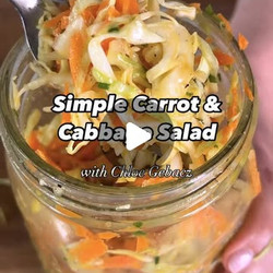 Carrot And Cabbage Salad
