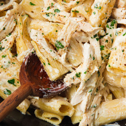 Slow-cooker Chicken Alfredo