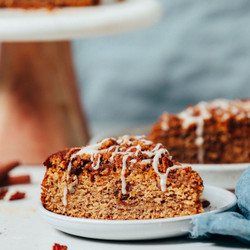 1-bowl Vegan Coffee Cake (gf, Oil-free)