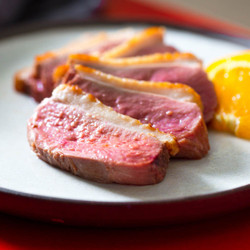 Pan-seared Duck Breast With Orange Pan Sauce