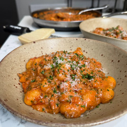 Creamy Beef &amp; Paprika Gnocchi