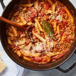 Pasta And Lentils (pasta E Lenticchie)