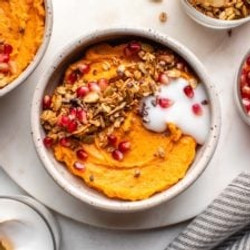 Fluffy Sweet Potato Breakfast Bowls