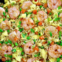 Shrimp Cauliflower Fried Rice