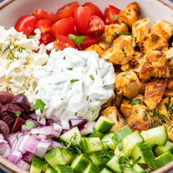 Chicken Gyro Bowls