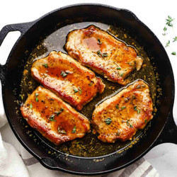Maple Glazed Pork Chops