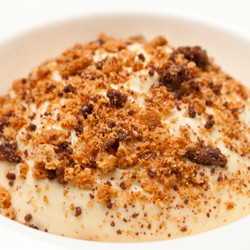 Milk Chocolate Cream With Coffee And Cookie Crumb