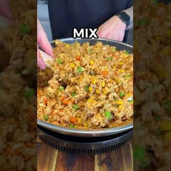 Easy High Protein Honey Sesame Chicken Fried Rice Meal Prep