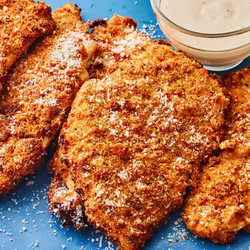 Crispy Caesar Chicken Cutlets