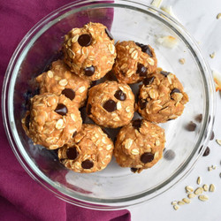 Chocolate Coconut Peanut Butter Protein Balls