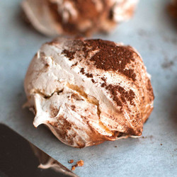Chocolate-cinnamon Swirl Meringues Recipe