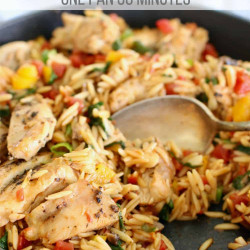 Easy Chicken Orzo