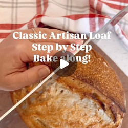 Beginner Friendly Low Hydration Sourdough Loaf