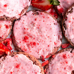 Gluten Free Strawberry Sugar Cookies