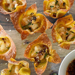 Prawn Dumpling Cups Recipe
