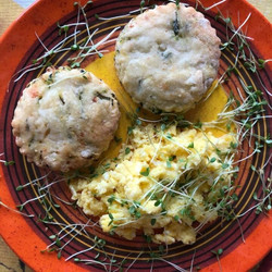 Zucchini And Feta Scones