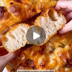 The Easiest No-knead Focaccia Recipe