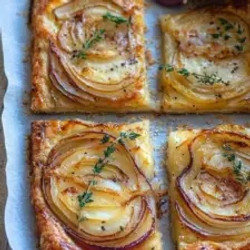 Golden Sweet Onion Tart With Gruyere And Herbs